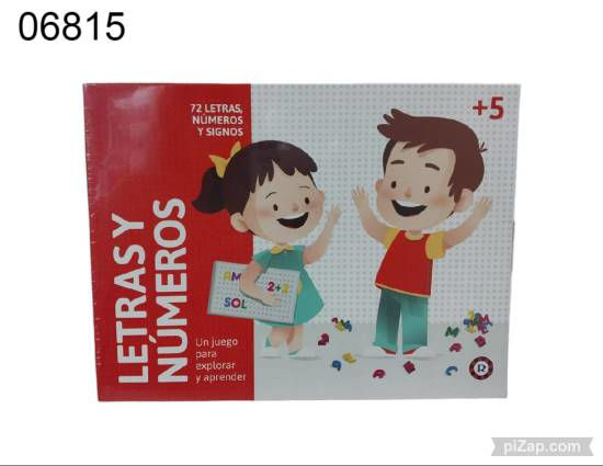 Imagen de LETRAS Y NUMEROS 6.26